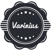 Varinius badge logo