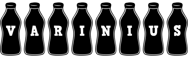Varinius bottle logo