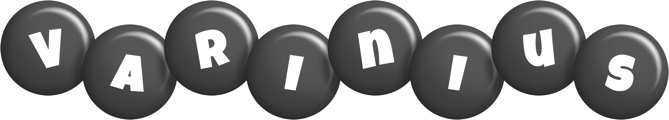 Varinius candy-black logo