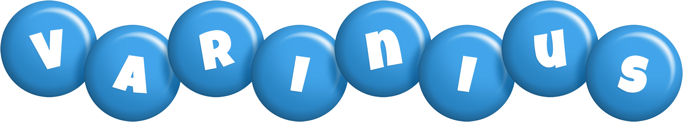 Varinius candy-blue logo