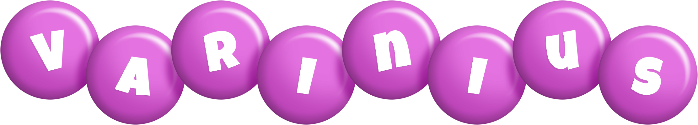 Varinius candy-purple logo