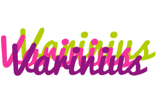 Varinius flowers logo