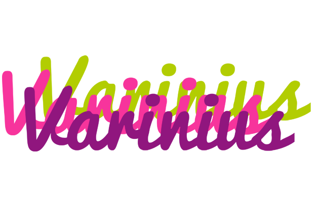 Varinius flowers logo