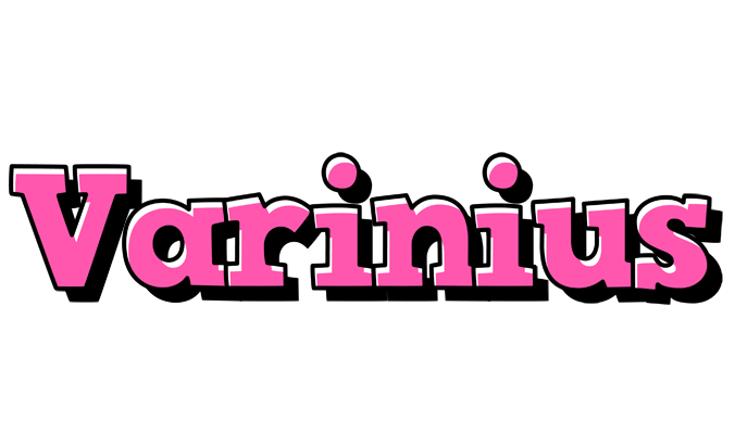 Varinius girlish logo