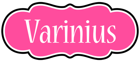 Varinius invitation logo
