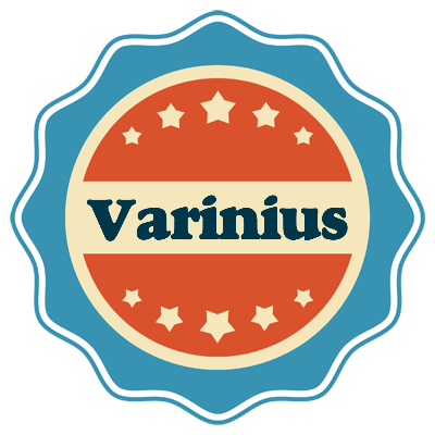 Varinius labels logo