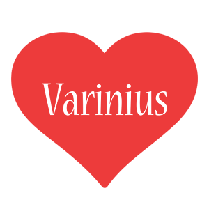 Varinius love logo