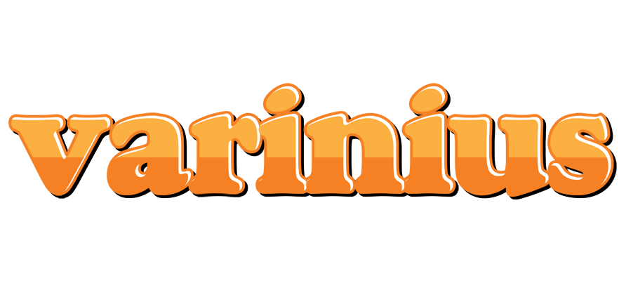 Varinius orange logo
