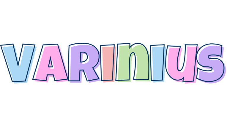 Varinius pastel logo
