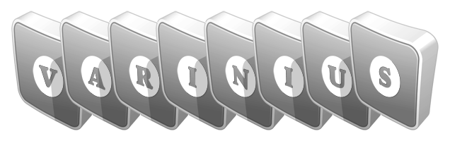 Varinius silver logo