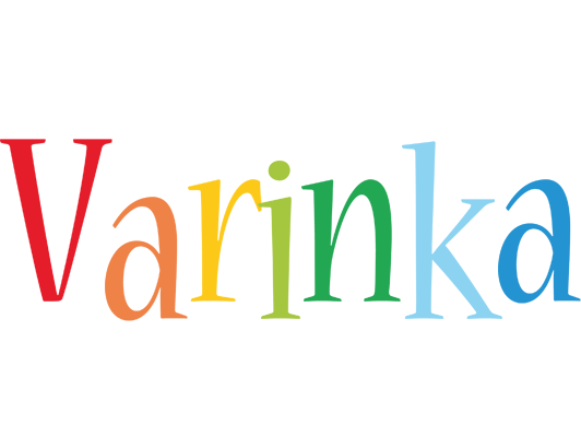 Varinka birthday logo