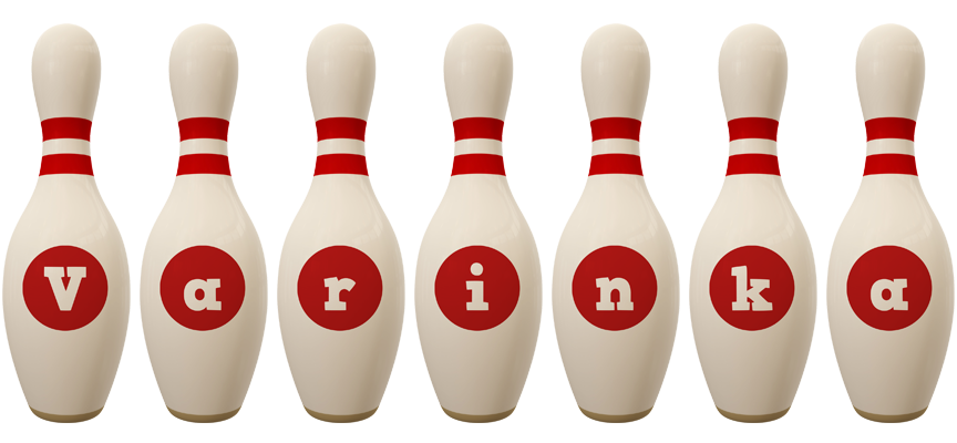 Varinka bowling-pin logo