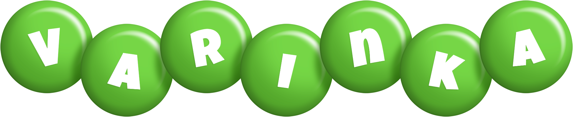 Varinka candy-green logo