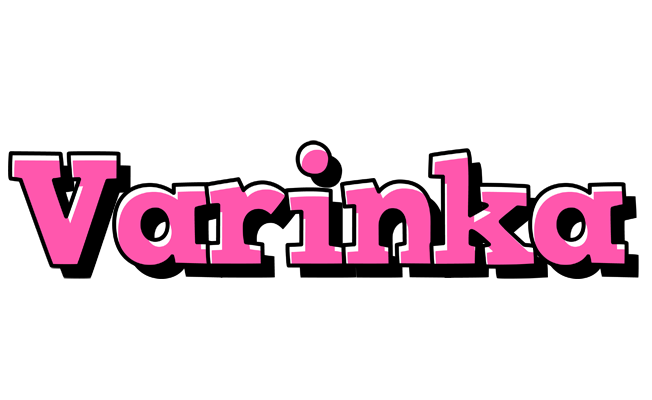 Varinka girlish logo