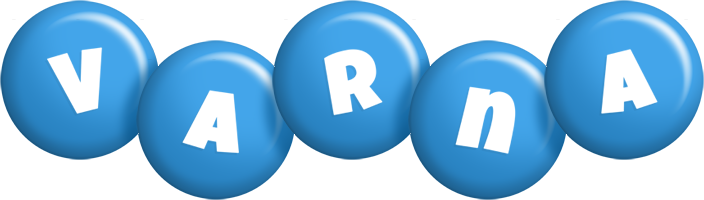 Varna candy-blue logo