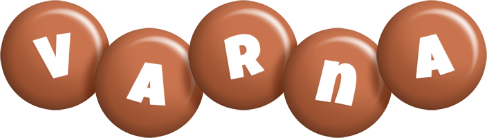 Varna candy-brown logo