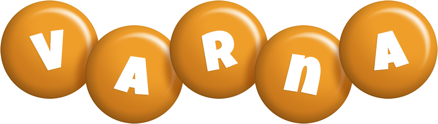 Varna candy-orange logo