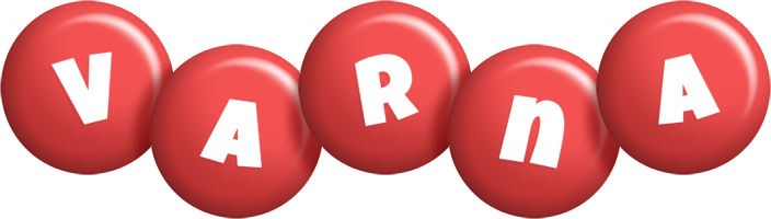 Varna candy-red logo