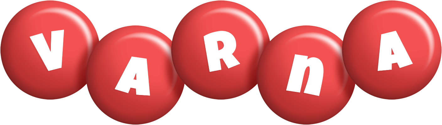 Varna candy-red logo