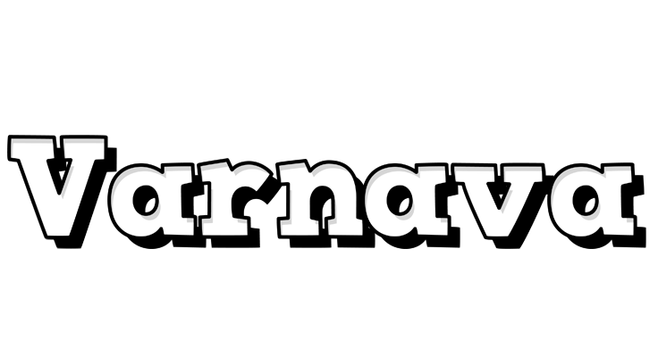 Varnava snowing logo