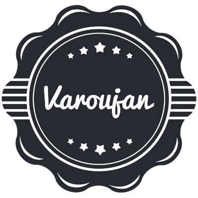 Varoujan badge logo