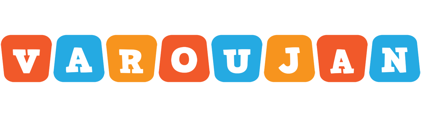 Varoujan comics logo