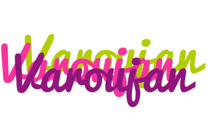 Varoujan flowers logo