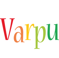 Varpu birthday logo