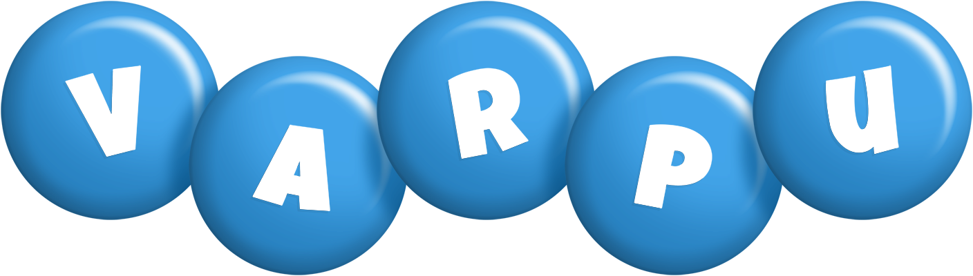 Varpu candy-blue logo