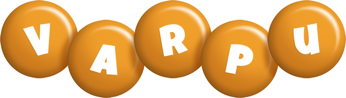 Varpu candy-orange logo