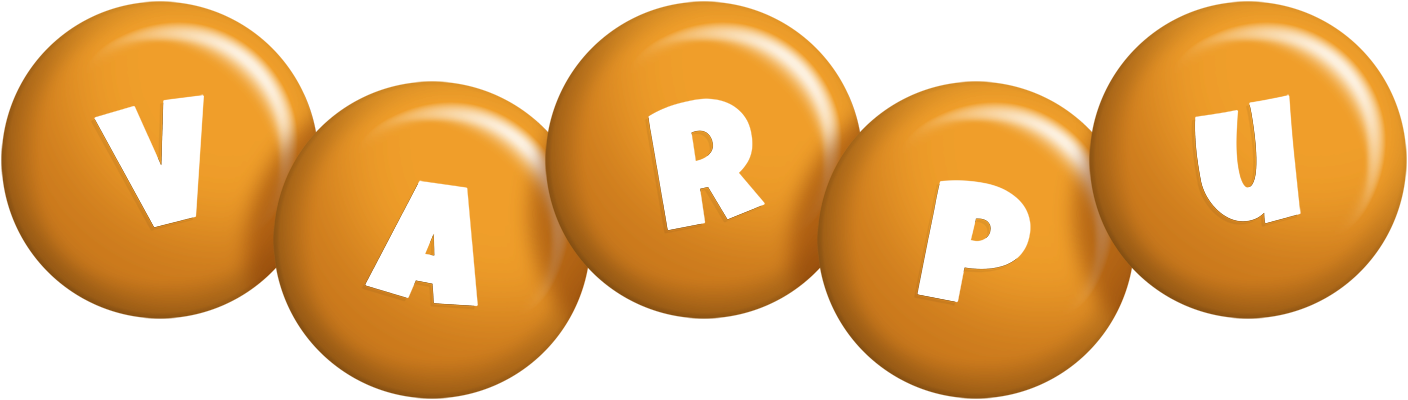 Varpu candy-orange logo