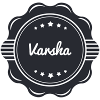 Varsha badge logo
