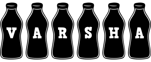 Varsha bottle logo