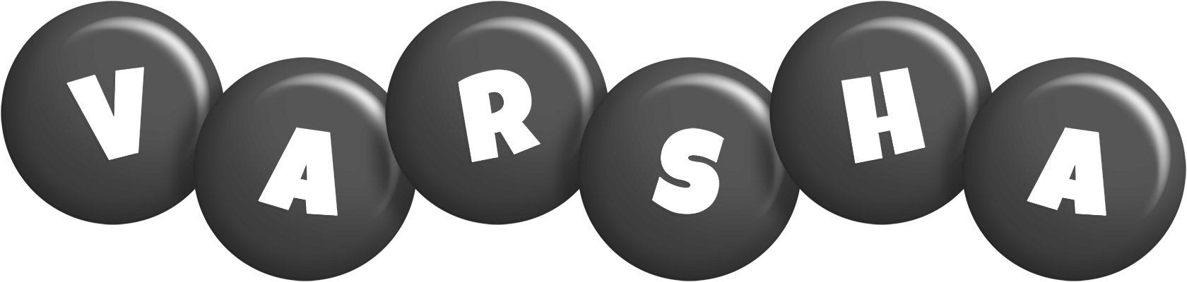 Varsha candy-black logo