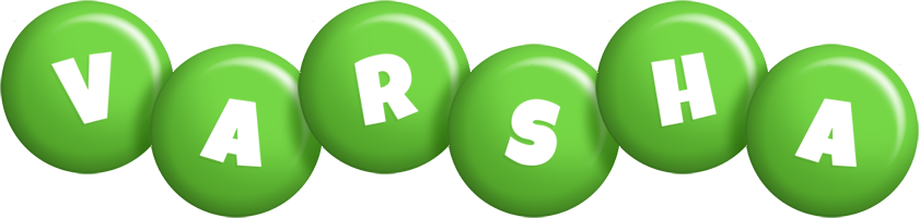 Varsha candy-green logo