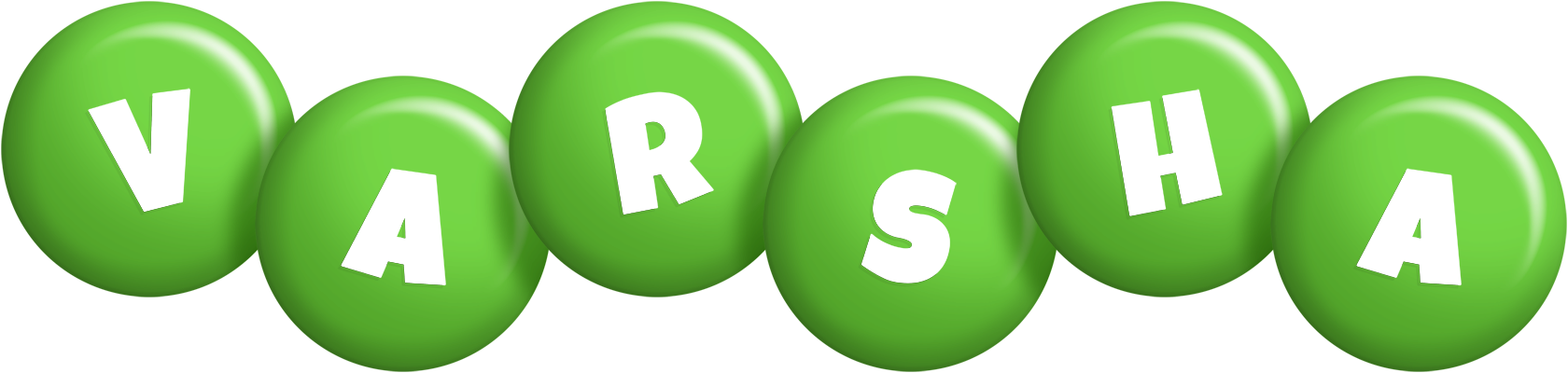Varsha candy-green logo