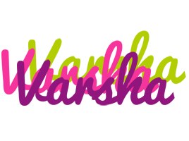 Varsha flowers logo