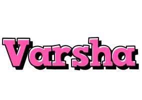 Varsha girlish logo