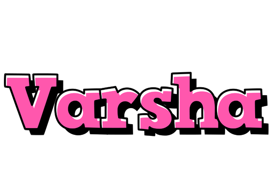 Varsha girlish logo