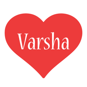 Varsha love logo