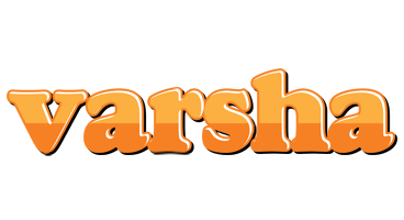 Varsha orange logo