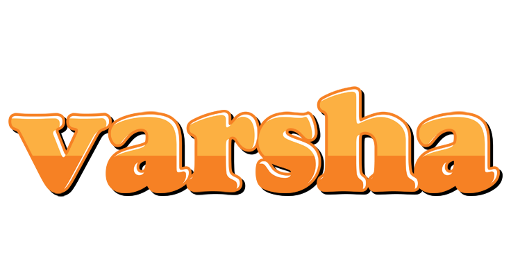 Varsha orange logo