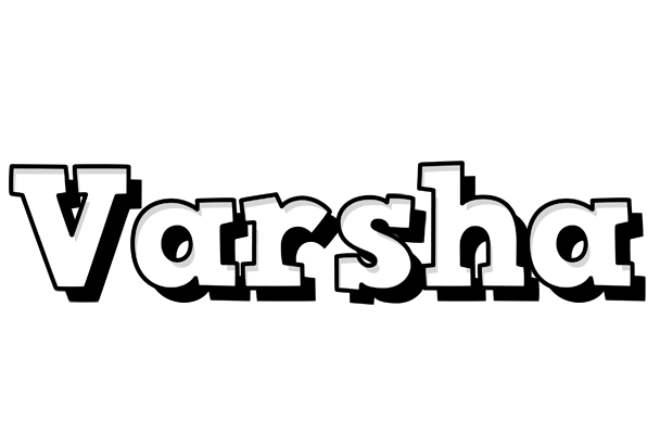Varsha snowing logo