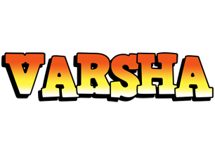 Varsha sunset logo