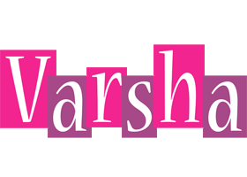 Varsha whine logo