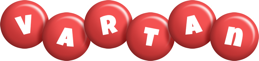 Vartan candy-red logo