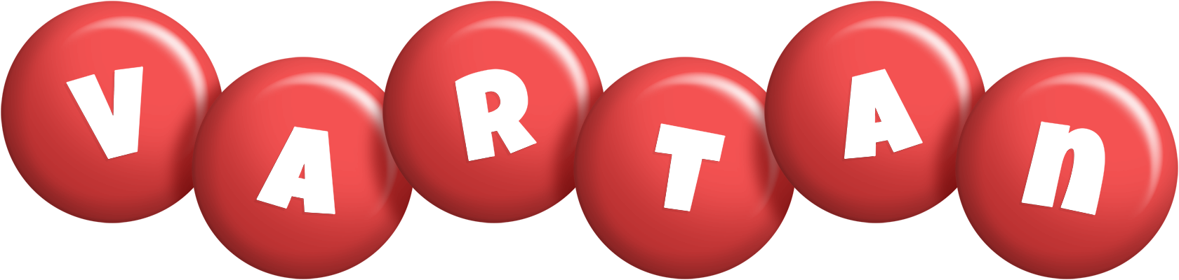 Vartan candy-red logo