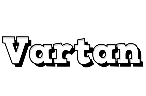 Vartan snowing logo