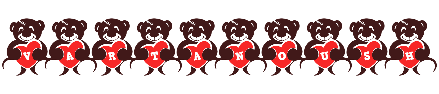 Vartanoush bear logo