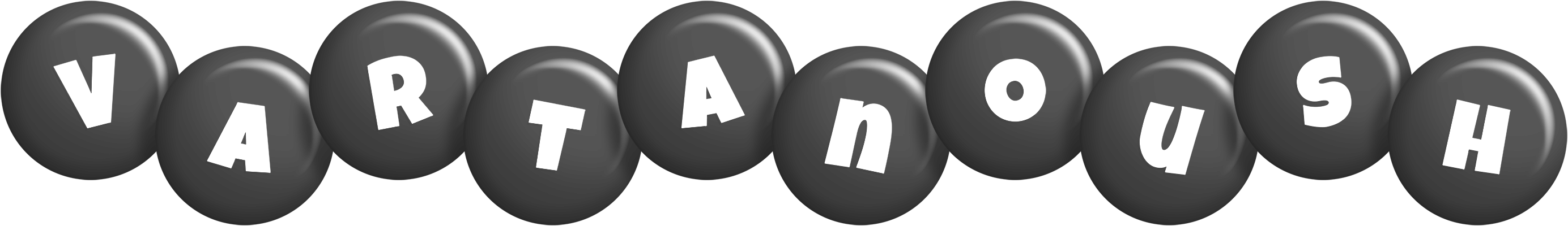 Vartanoush candy-black logo